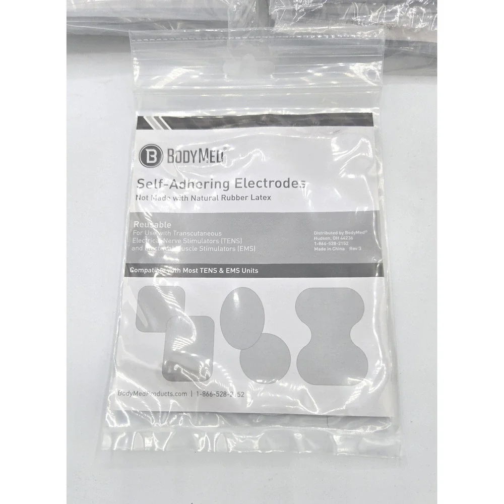 20 (4 Packs) BodyMed Self Adhering‎ Electrodes TENS EMS Units 2